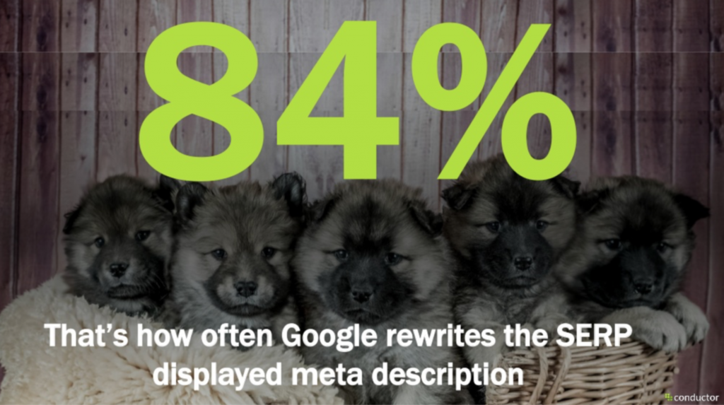 Google herschrijft de meta description