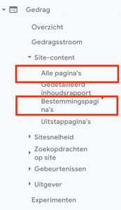 Analytics - slecht lopende pagina's herschrijven